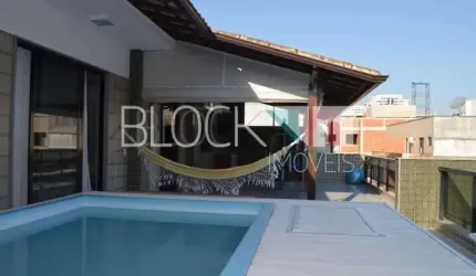 Recreio dos Bandeirantes | Cobertura 2 quartos, sendo 1 suite