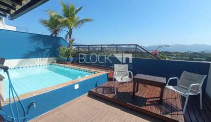 Recreio dos Bandeirantes | Cobertura 4 quartos, sendo 2 suites