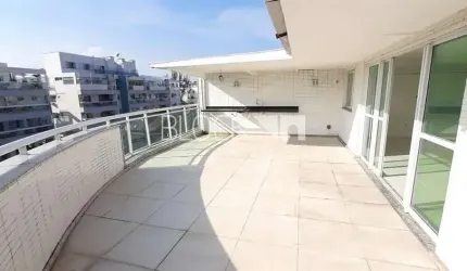 Recreio dos Bandeirantes | Cobertura 4 quartos, sendo 4 suites