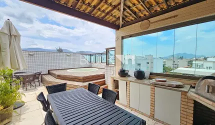 Recreio dos Bandeirantes | Cobertura 5 quartos, sendo 2 suites