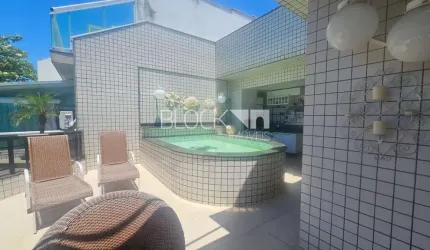 Recreio dos Bandeirantes | Cobertura 3 quartos, sendo 2 suites