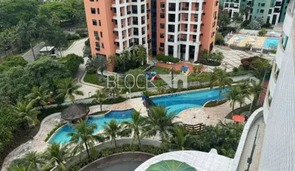 Barra da Tijuca | Flat 2 quartos, sendo 2 suites