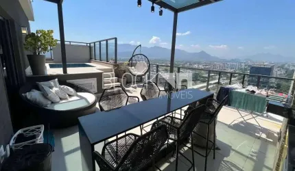 Recreio dos Bandeirantes | Cobertura 4 quartos, sendo 2 suites