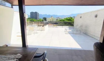 Recreio dos Bandeirantes | Cobertura 2 quartos, sendo 1 suite