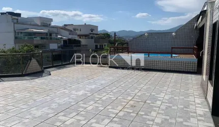 Recreio dos Bandeirantes | Cobertura 4 quartos, sendo 2 suites