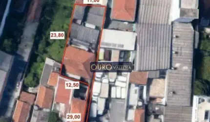 Terreno à venda, 356 m² por R$ 585.000,00 - Vila Zelina - São Paulo/SP