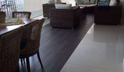Apartamento 210m²- 3 suítes - 3 vagas - living ampliado - Varanda Gourmet .