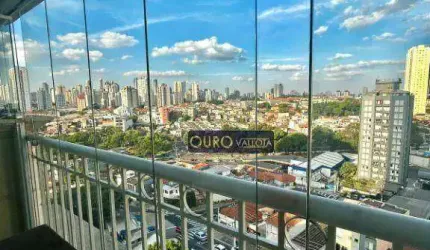 Apartamento com 3 dormitórios para alugar, 100 m² por R$ 8.000,00/mês - Mooca - São Paulo/SP