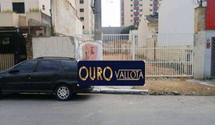 Terreno à venda, 500 m² por R$ 2.650.000,00 - Vila Bertioga - São Paulo/SP