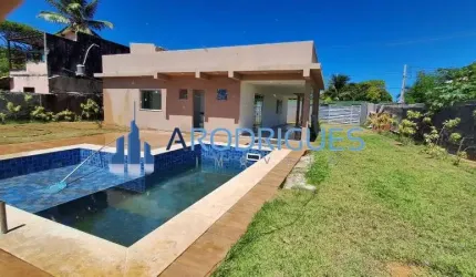Casa à venda em Itacimirim (Monte Gordo) Direto com Proprietário, com 3 quartos, 3 suítes e 8 vagas de garagem em Camaçari-BA!