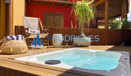 Oportunidade de Village em Itacimirim à venda, 4/4 sendo 2 suítes - Vista Mar e Porteira Fechada