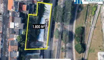 Terreno 1.800 m² em ÓTIMA LOCALIZAÇÃO