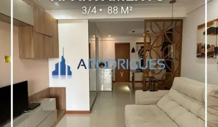 Apartamento de luxo à venda em Alphaville (Abrantes), Camaçari-BA: 3 quartos, 3 suítes, 1 sala, 1 vaga, 88m²!