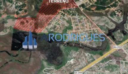 Terreno à venda em Camaçari-BA, bairro Arembepe (Abrantes) com 675.000m² - Excelente oportunidade!