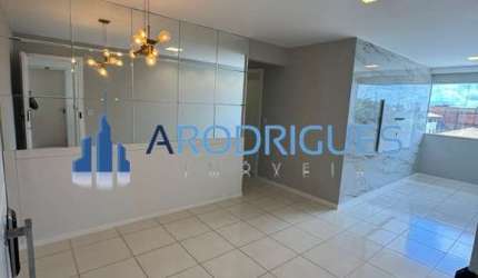 Residencial Coliseu: Apartamento de 2 quartos com suíte e vaga de garagem em Pitangueiras, Lauro de Freitas - 70m² - Aluguel e Venda