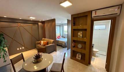 Apartamento para Venda em Lauro de Freitas, Pitangueiras, 1 dormitório, 1 banheiro, 1 vaga