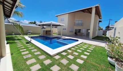 Casa em Condomínio para Venda em Camaçari, Barra Do Jacuípe (monte Gordo), 4 dormitórios, 4 suítes, 5 banheiros, 6 vagas