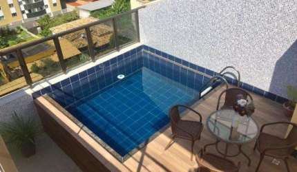 Cobertura para Venda em Lauro De Freitas, Pitangueiras, 3 dormitórios, 1 suíte, 4 banheiros, 2 vagas