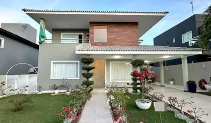 Casa para Venda em Camaçari, Alphaville I, 4 dormitórios, 3 suítes, 5 banheiros, 1 vaga