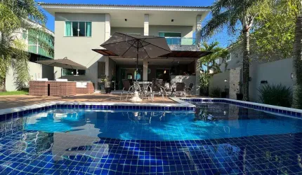 Casa em Condomínio para Venda em Camaçari, Alphaville I, 4 dormitórios, 4 suítes, 5 banheiros, 2 vagas