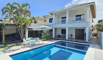 Casa em Condomínio para Venda em Camaçari, Busca Vida (abrantes), 4 dormitórios, 3 suítes, 5 banheiros, 4 vagas