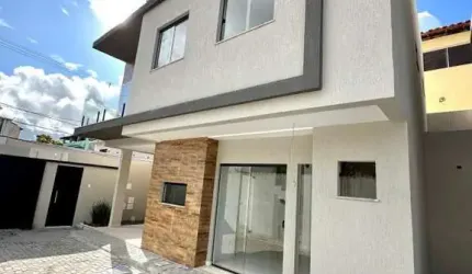 Casa em Condomínio para Venda em Lauro de Freitas, Pitangueiras, 3 dormitórios, 2 suítes, 3 banheiros, 1 vaga