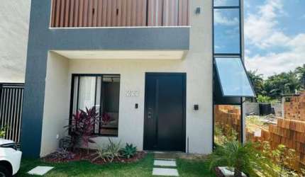 Casa em Condomínio para Venda em Camaçari, Catu De Abrantes (abrantes), 3 dormitórios, 2 suítes, 3 banheiros, 2 vagas