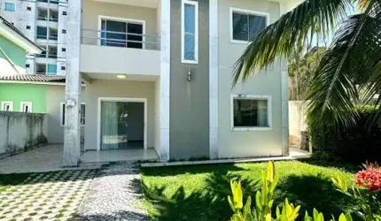 Casa em Condomínio para Locação em Lauro de Freitas, Buraquinho, 4 dormitórios, 3 suítes, 4 banheiros, 2 vagas