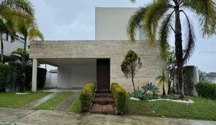 Casa em Condomínio para Locação em Camaçari, Alphaville (Abrantes), 4 dormitórios, 4 suítes, 5 banheiros, 2 vagas