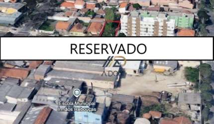 Terreno à venda, 310 m² por R$ 380.000,00 - Rebouças - Curitiba/PR