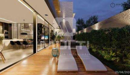 Casa em condomínio fechado com 5 quartos à venda no Jardins Barcelona, Uberlândia  por R$ 3.900.000