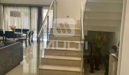 Casa em condomínio fechado com 3 quartos para alugar no Jardins Barcelona, Uberlândia  por R$ 13.000
