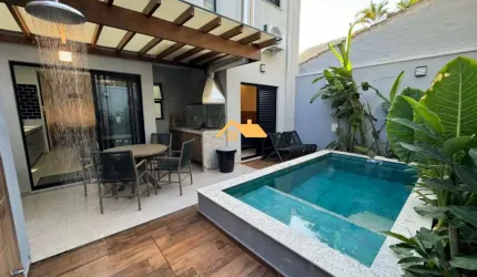 CASA EM CONDOMÍNIO NA PRAIA DE JUQUEHY
