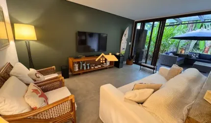 Aluguel de Casa em Condomínio de Alto Padrão em Juquehy, São Sebastião-SP: 3 Quartos, 3 Suítes, 2 Salas, 3 Banheiros, 3 Vagas, 140m².