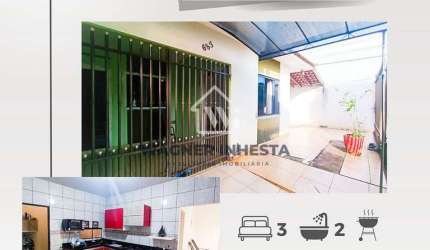 Baixou pra R$330 mil. Aceita troca por chácara na região de Maringá. Casa com 01 Suíte + 02 quartos