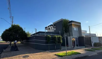 Venha se encantar com este maravilhoso sobrado de esquina, mobiliado à venda, Bom Jardim, Maringá,