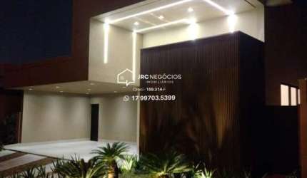 Casa em Condomínio para Venda em Mirassol, Terra Vista Residence Club, 3 dormitórios, 3 suítes, 5 banheiros, 4 vagas
