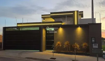 Casa para Venda em São José do Rio Preto, Setsul II, 3 dormitórios, 3 suítes, 4 banheiros, 2 vagas