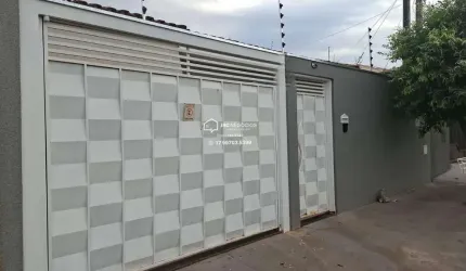 Casa para Venda em São José do Rio Preto, Jd. Planalto, 2 dormitórios, 1 banheiro, 2 vagas