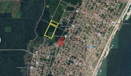 Terreno à venda, 72648 m² por R$ 4.500.000,00 - Praia do Ervino - São Francisco do Sul/SC