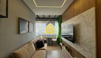 Apartamento Mobiliado à venda no Centro - Diadema,  com 45m², 2 dormitórios