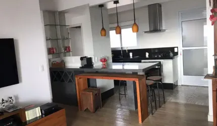LINDO apartamento no HELBOR SPAZIO CLUB Vista Serra  andar ALTO com 87 m² 1 suíte e varanda GOURMET
