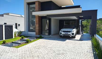 LINDA casa térrea para venda com 220 m² com 3 suítes PISCINA no MOSAICO ESSENCE - Cezar de Sousa