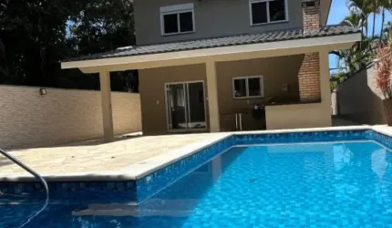 MARAVILHOSO sobrado no Balneário TROPICAL Boracéia para venda com 245 m² 5 suítes PISCINA e Gourmet