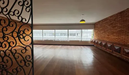 Imperdível apartamento de 3 quartos em Higienópolis, São Paulo-SP: 185m², 1 suíte, 3 salas e 4 banheiros! Aproveite!