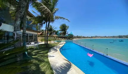 Casa Mansão 6 suítes pé na areia - Praia da Ferradura - Armação de Búzios.