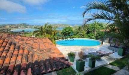 Linda casa 4 quartos com vista para Praia da Ferradura Armação dos Búzios