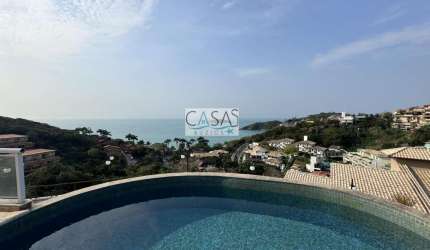 Casa 4 quartos com vista maravilhosa para praia de João Fernandes Armação dos Búzios