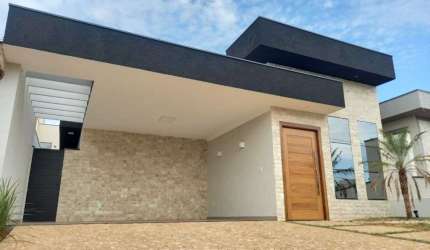 Casa com 3 Suítes à venda, 160 m² por R$ 895.000 - Residencial Valência - Ribeirão Preto/SP