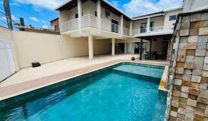 Casa para Venda em Itanhaém, Balneário Gaivota, 4 dormitórios, 2 suítes, 3 banheiros, 6 vagas